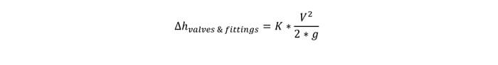 3K method pressure drop through fittings and valves part 2