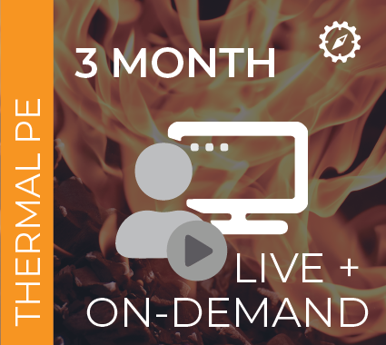 Live+On-Demand Thermal PE Exam Course